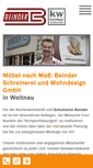 Mobile Screenshot of kuechen-allgaeu-weitnau.de
